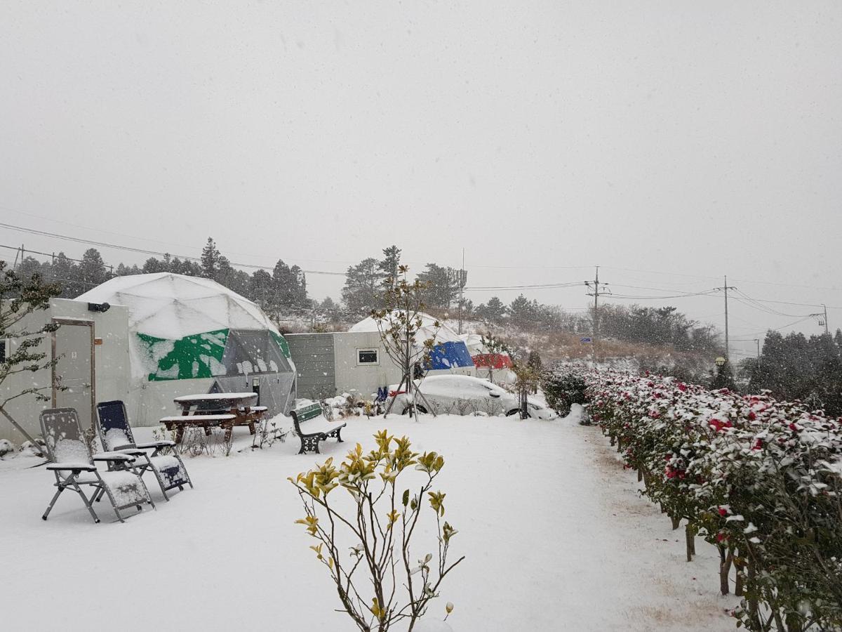 Vila Jeju Starlight Glamping Exteriér fotografie
