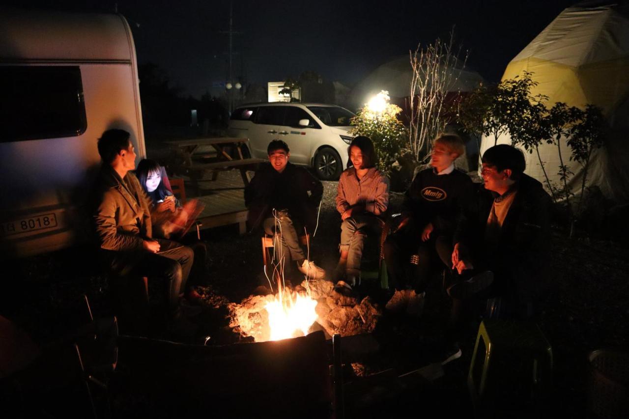 Vila Jeju Starlight Glamping Exteriér fotografie