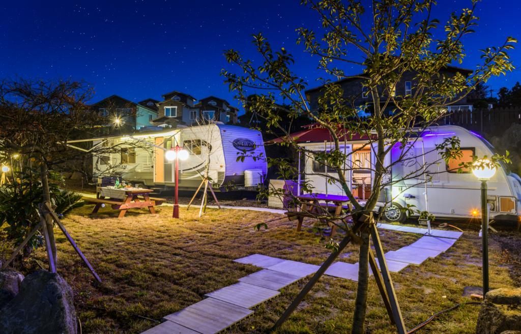 Vila Jeju Starlight Glamping Exteriér fotografie