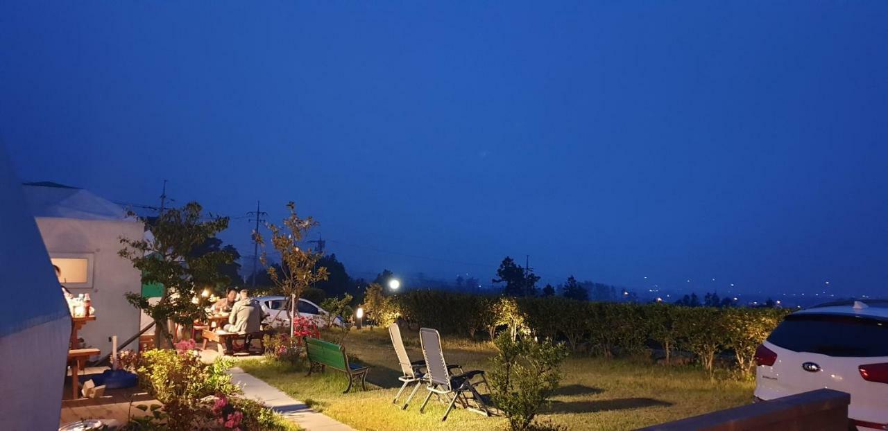 Vila Jeju Starlight Glamping Exteriér fotografie