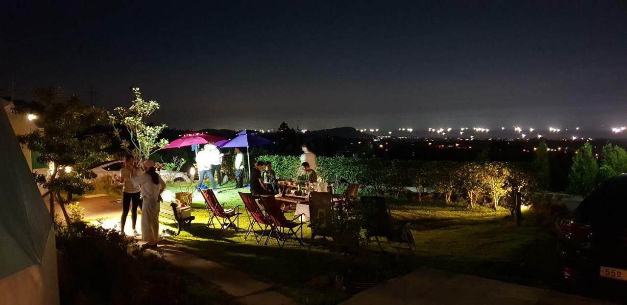 Vila Jeju Starlight Glamping Exteriér fotografie